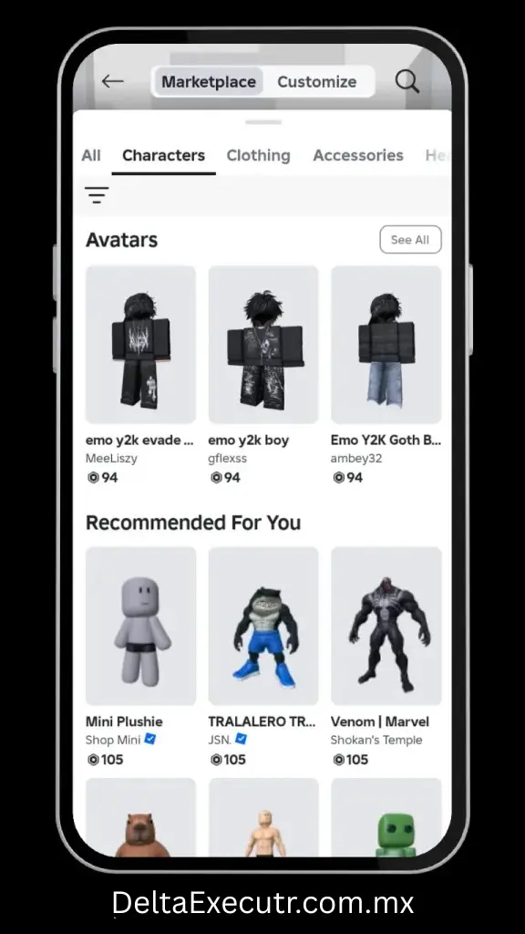 Capturas de pantalla de Delta 5