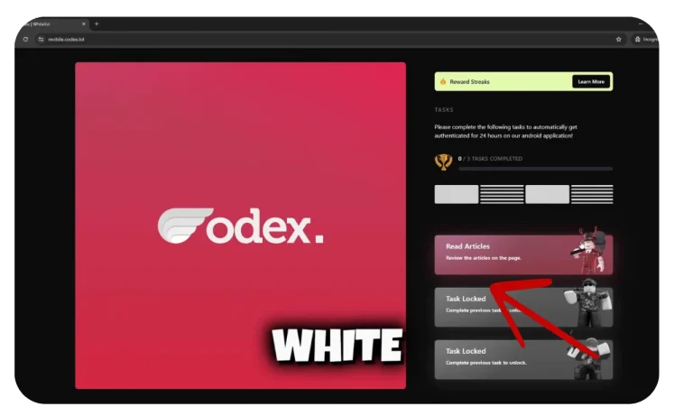 Codex Executor (Roblox) V2.682 para Android, iOS, PC 2026 13 pase codex clave linkvertise