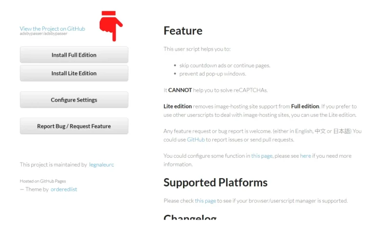 AdsBypasser GitHub